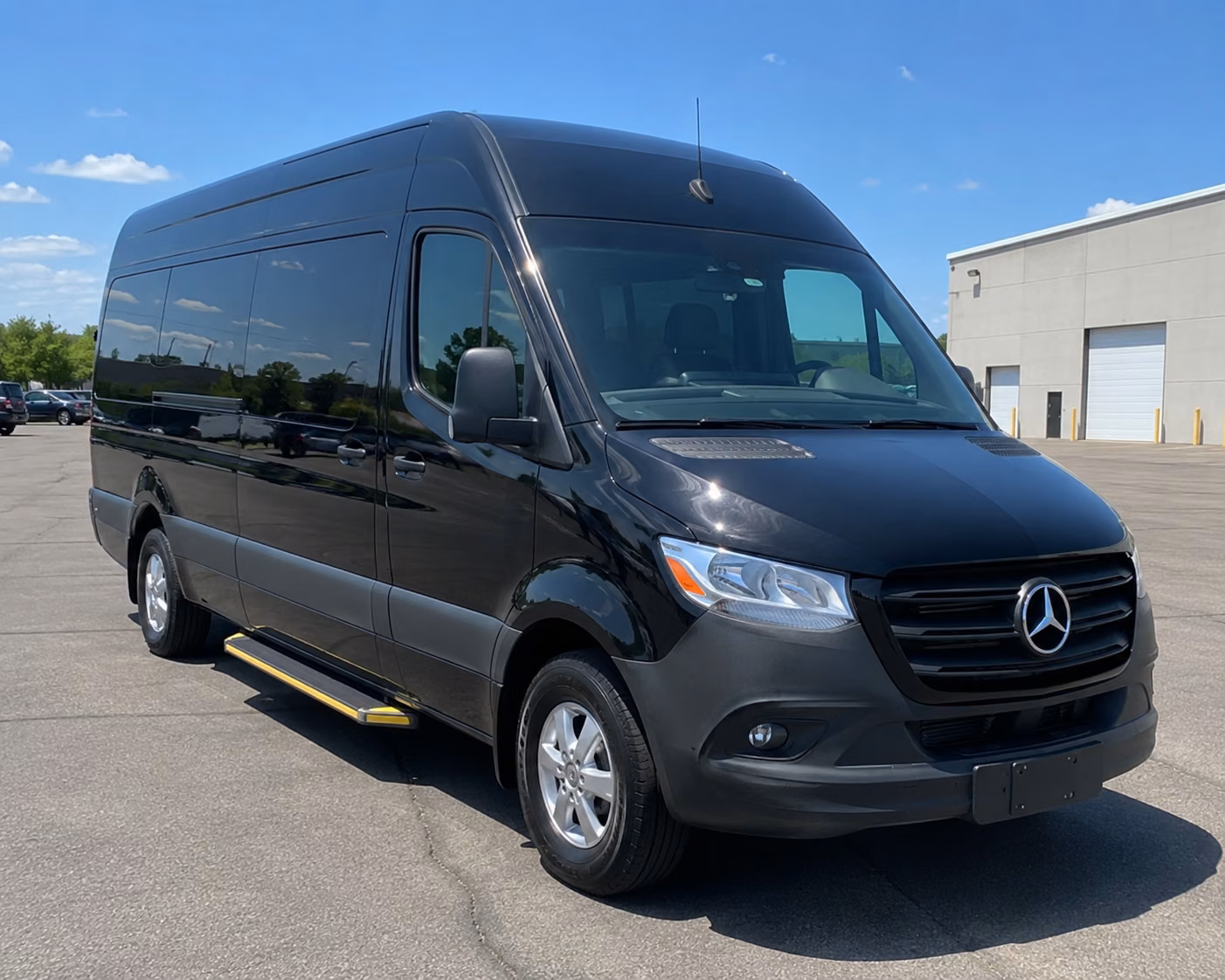 sprinter van with driver