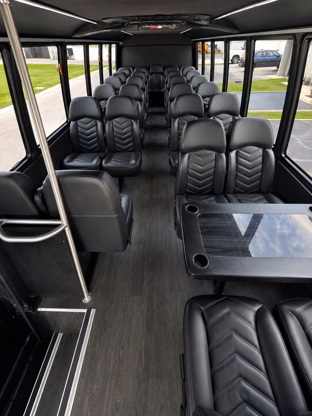 tampa 20 passenger minibus inside