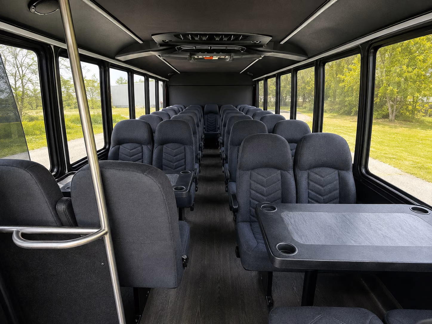 tampa 20 passenger minibus interior