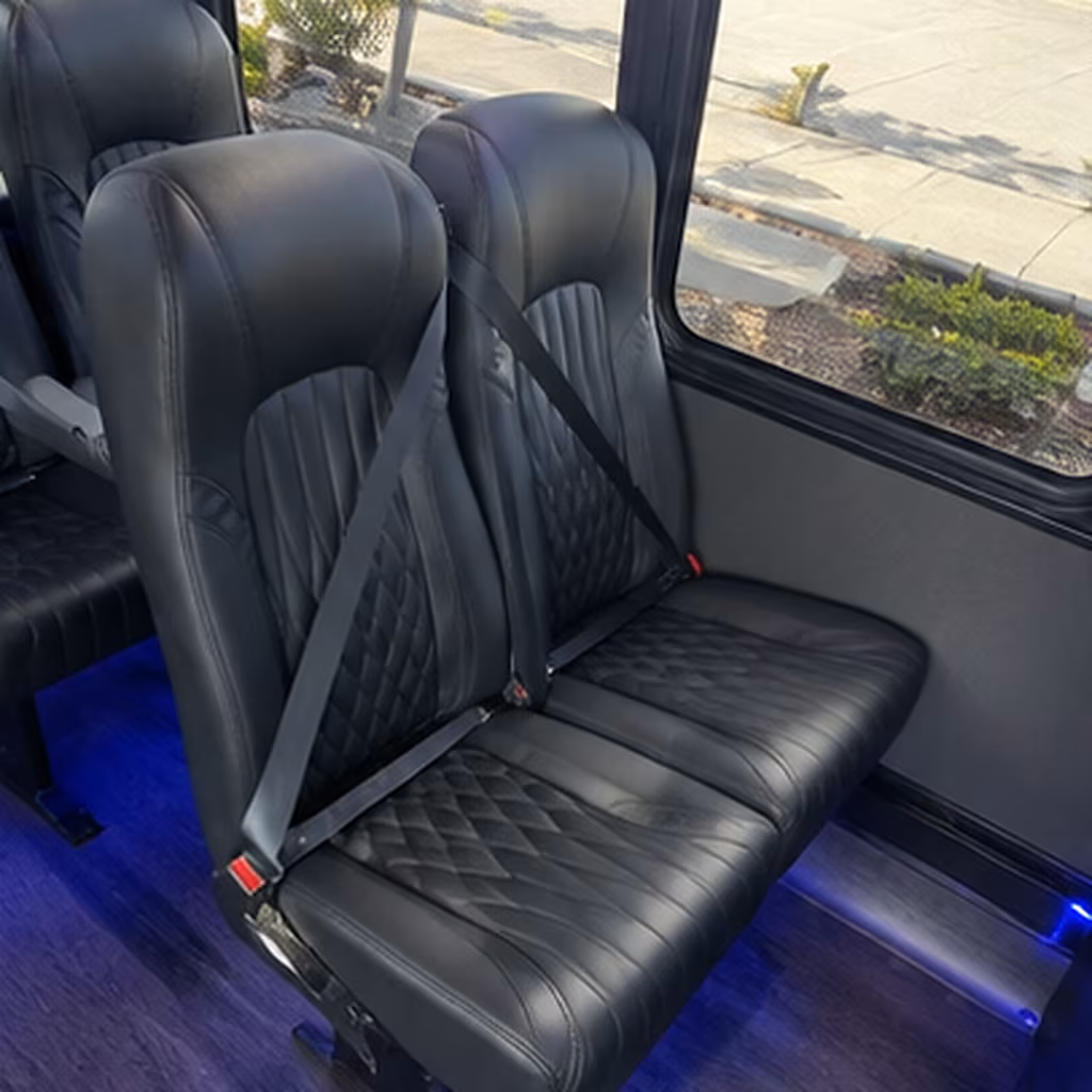 tampa 30 passenger minibus interior