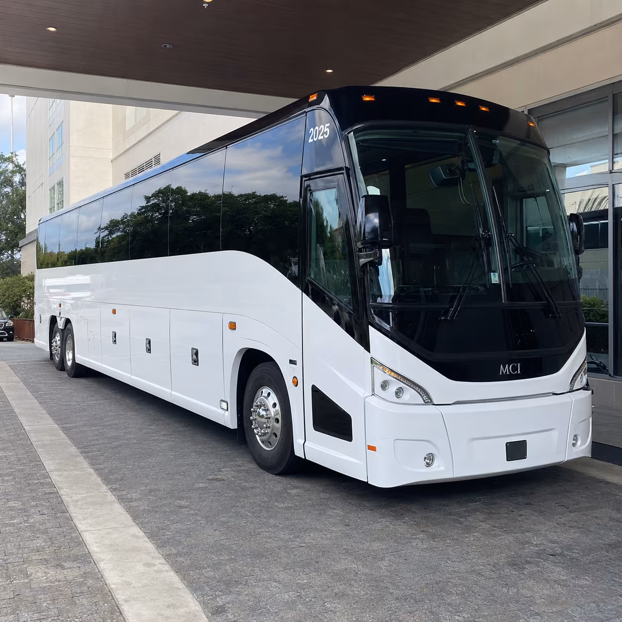 tampa 54 passenger charter bus