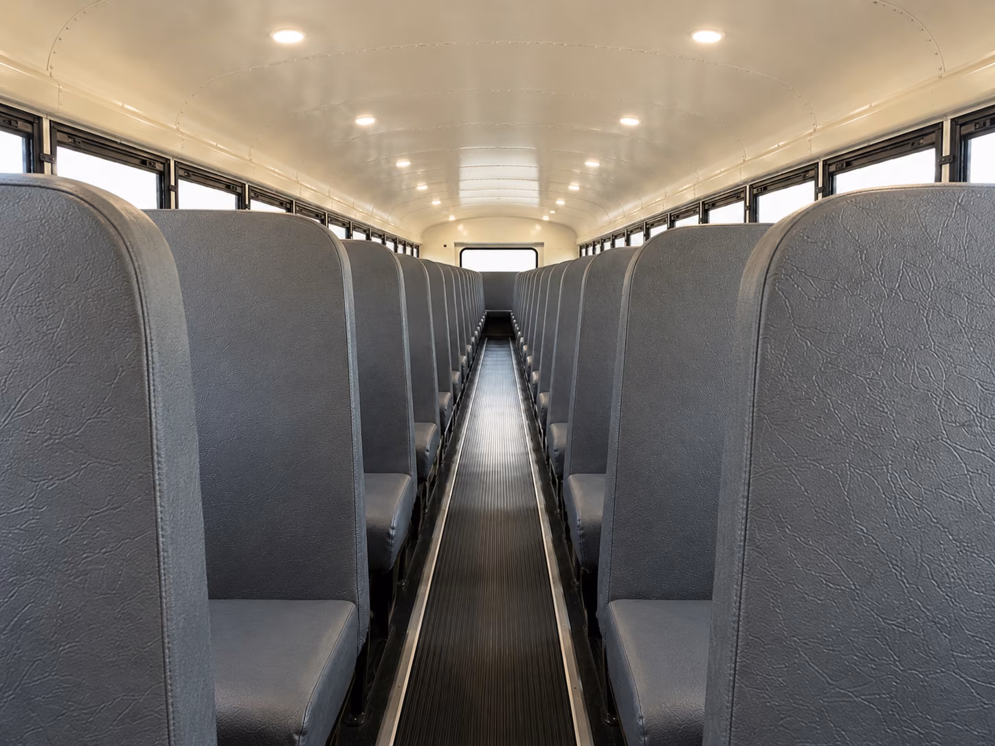 tampa school bus inside