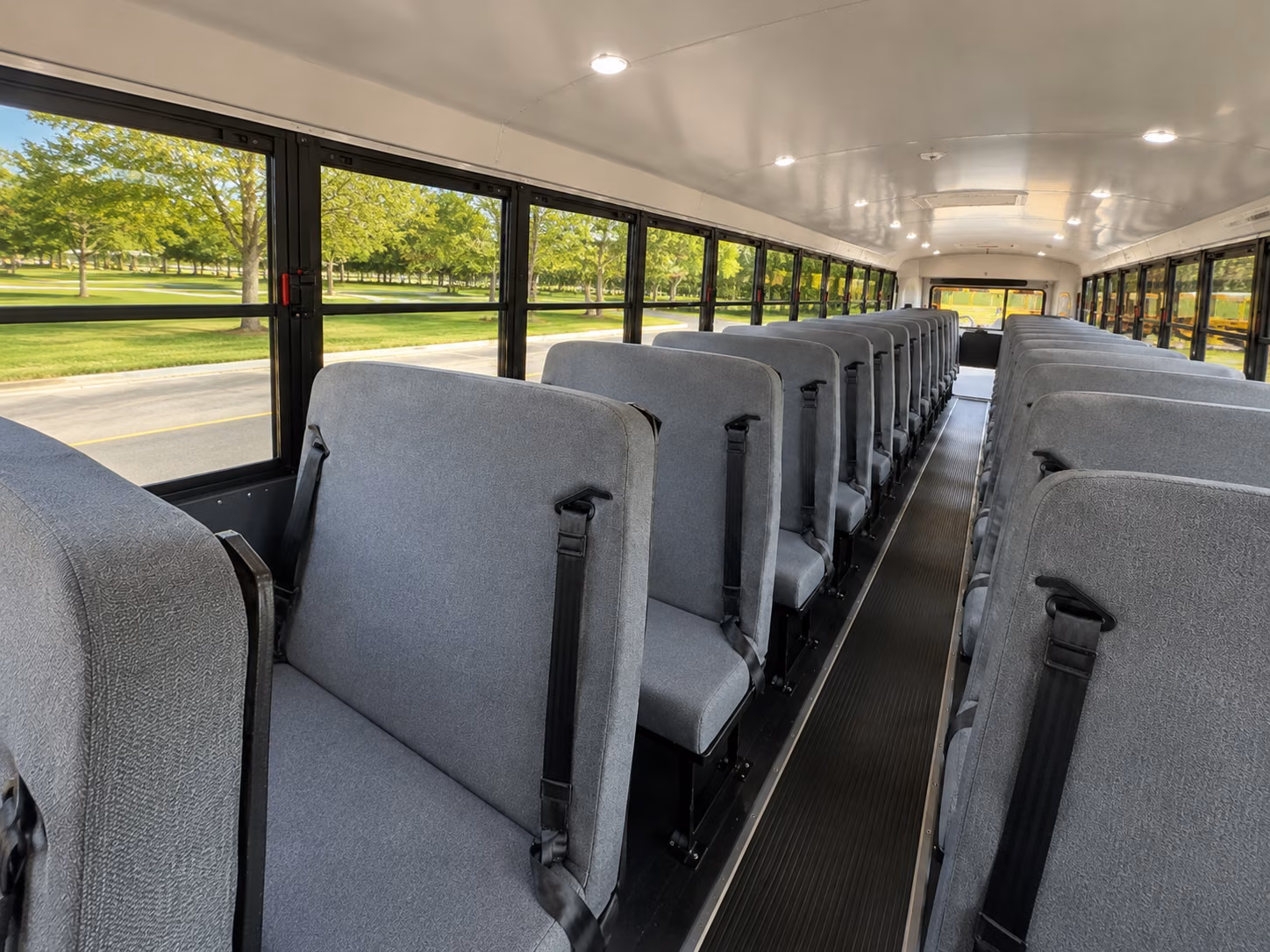 tampa school bus interior